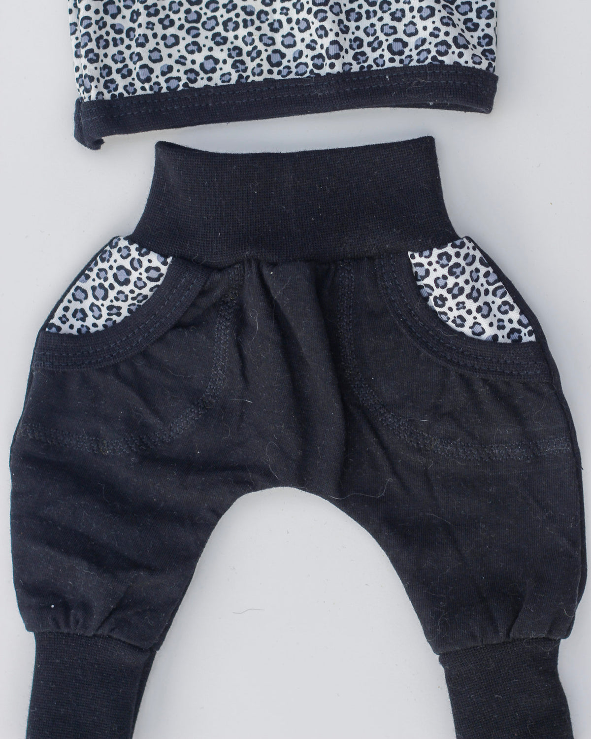 Dukkeklær | Leopard 3delt-sett