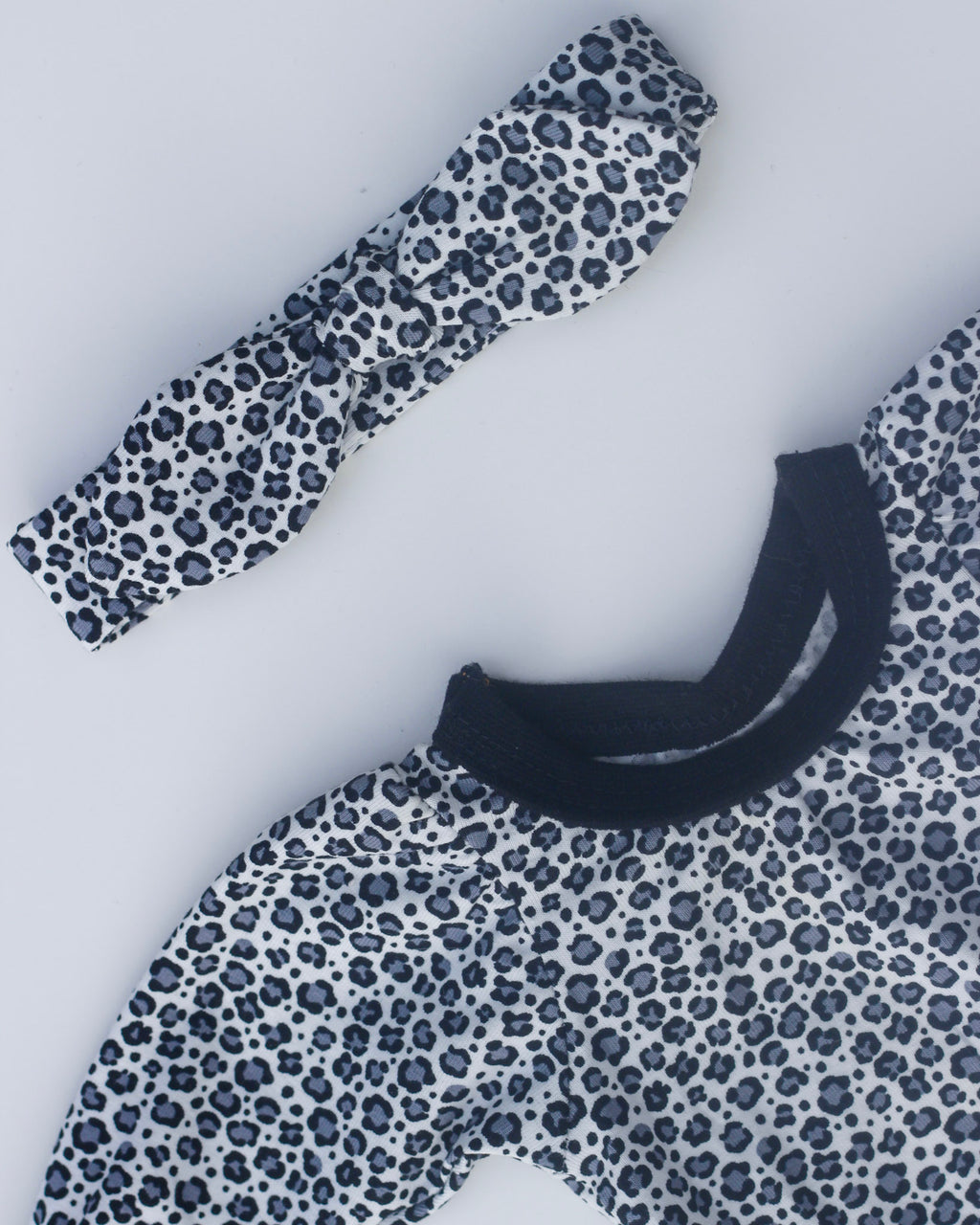 Dukkeklær | Leopard 3delt-sett