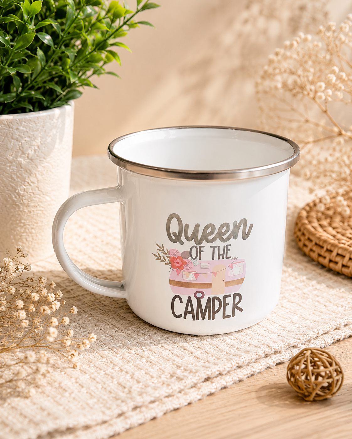 Emaljekopp | Queen | B-vare
