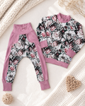 Joggedress | Flowery pink