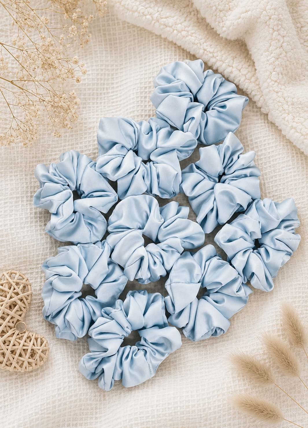Scrunchie | Isblå