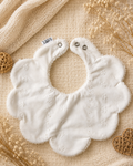 Scallop smekke | Broderte blomster