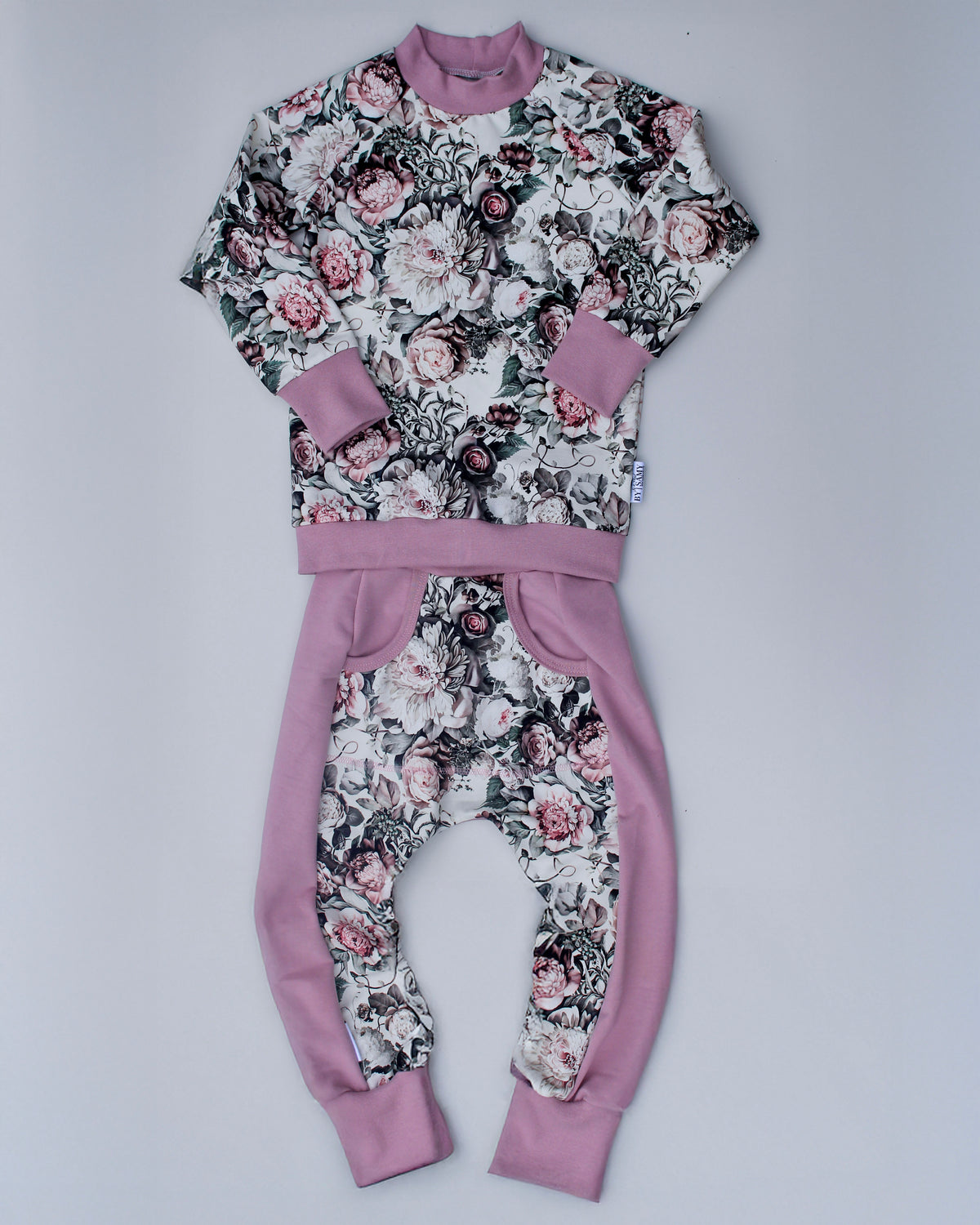 Joggedress | Flowery pink